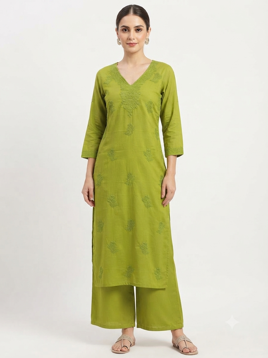 CHIKKENKARI CO-ORD SET  FT 3130