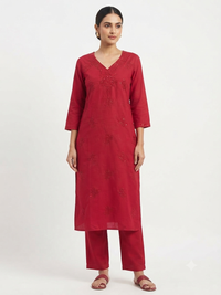 CHIKKENKARI CO-ORD SET  FT 3130