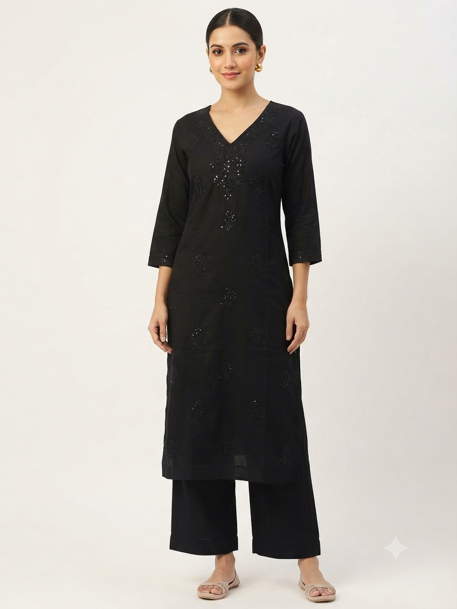 CHIKKENKARI CO-ORD SET  FT 3130