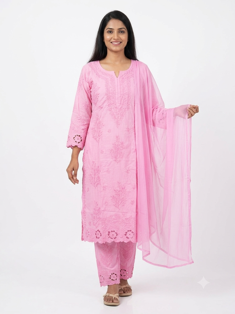 CHIKENKARI THREE PIECE SET FT 3174
