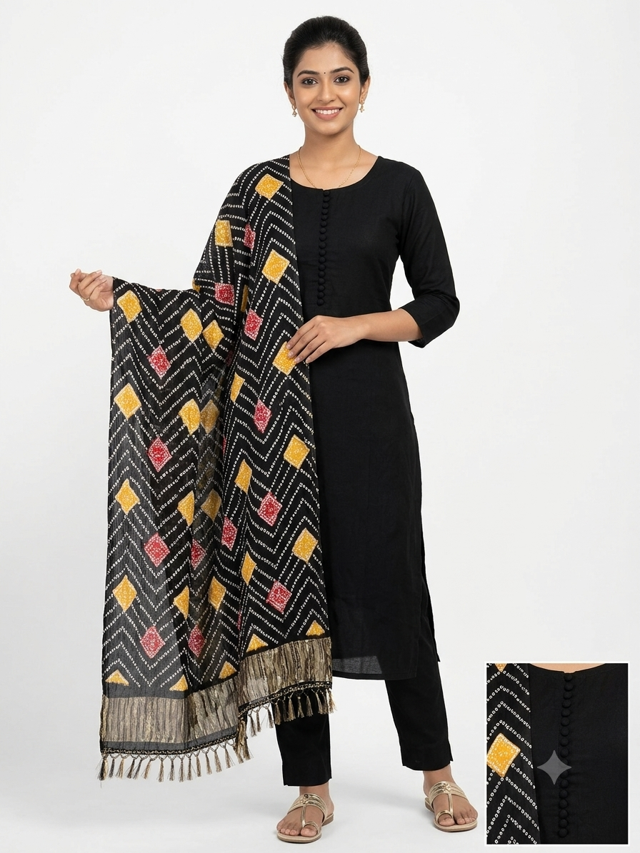UNSTICHED SALWAR SUIT FT 3180