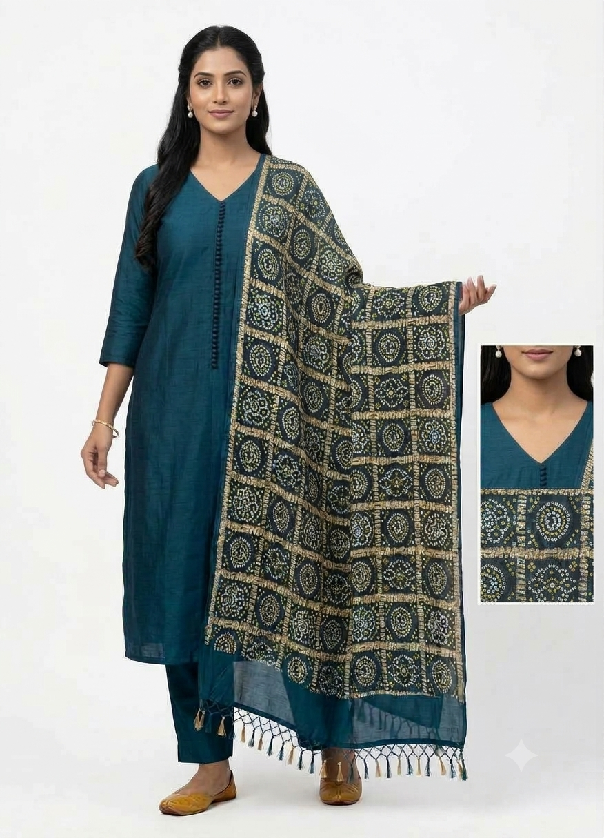 UNSTICHED SALWAR SUIT FT 3180