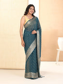 GEORGETTE BANARASI SAREE 205