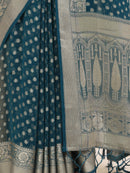 GEORGETTE BANARASI SAREE 205