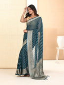 GEORGETTE BANARASI SAREE 205