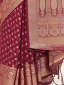 GEORGETTE BANARASI SAREE 205
