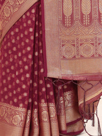 GEORGETTE BANARASI SAREE 205