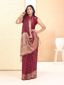 GEORGETTE BANARASI SAREE 205