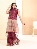 GEORGETTE BANARASI SAREE 205
