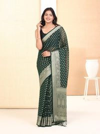 GEORGETTE BANARASI SAREE 205