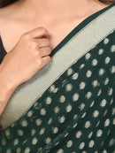 GEORGETTE BANARASI SAREE 205