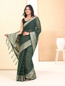 GEORGETTE BANARASI SAREE 205