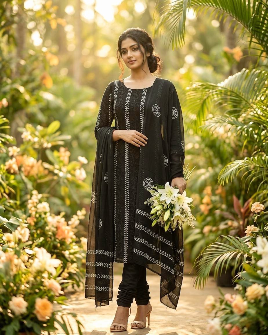 UNSTITCHED SAWAR SUIT FT 2801