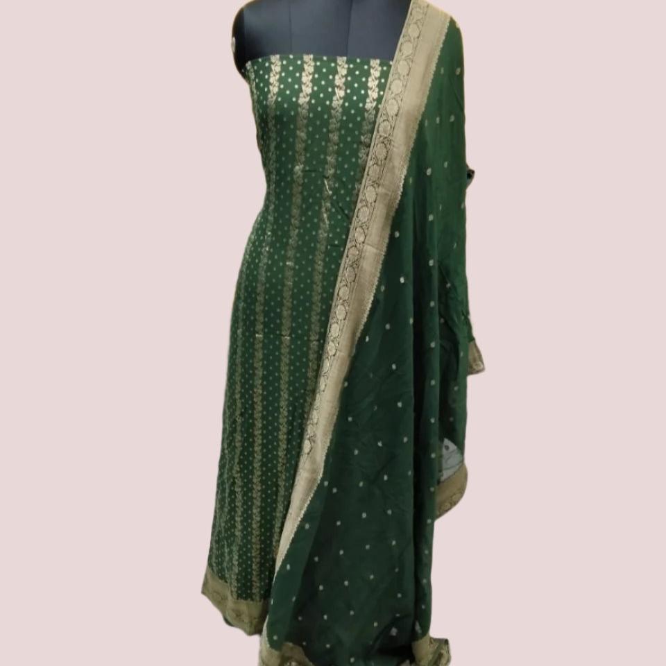 GEORGETTE BANARASI SALWAR SUIT FT 1102