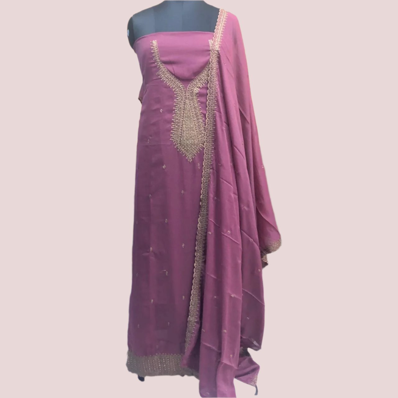 SHIMMERING GEORGETTE SALWAR SET FT 2025