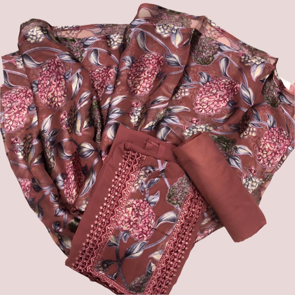 GEORGETTE SALWAT SUIT FT 2020