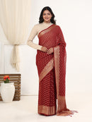 GEORGETTE BANARASI SAREE 205