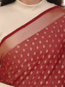 GEORGETTE BANARASI SAREE 205