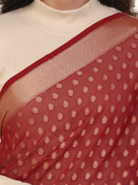 GEORGETTE BANARASI SAREE 205