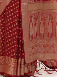 GEORGETTE BANARASI SAREE 205