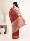 GEORGETTE BANARASI SAREE 205
