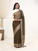 GEORGETTE BANARASI SAREE 205