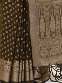 GEORGETTE BANARASI SAREE 205