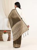 GEORGETTE BANARASI SAREE 205