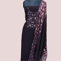 FAUX GEORGETTE SALWAR SUIT FT 2044