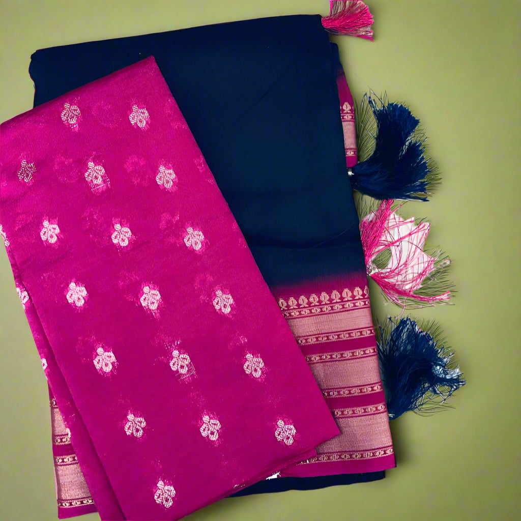 BLUE AND PINK