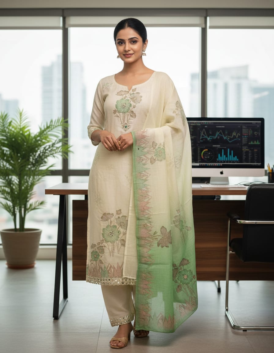 UNSTITCHED SALWAR SUIT FT 2614