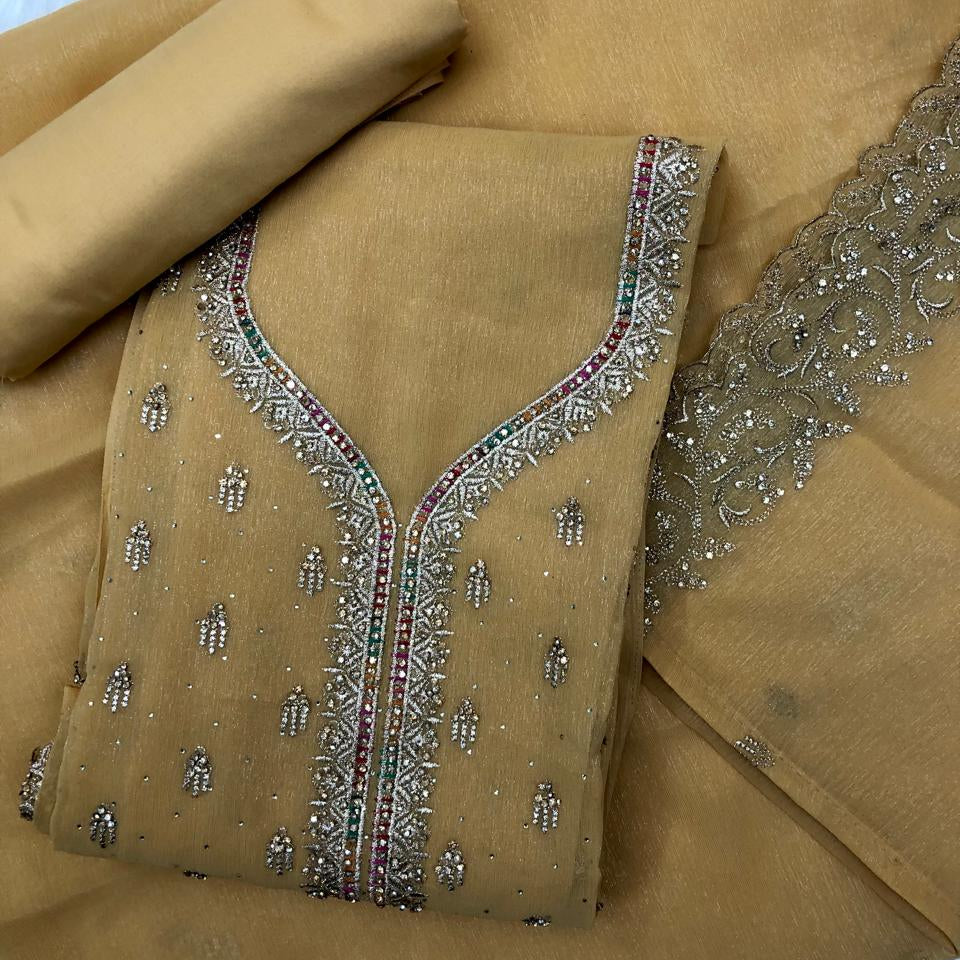 CRUSH SILK SALWAR SUIT FT 2123