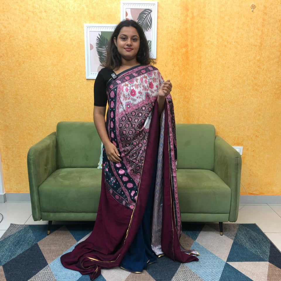 VICHITHRA SILK SAREE FT 2144