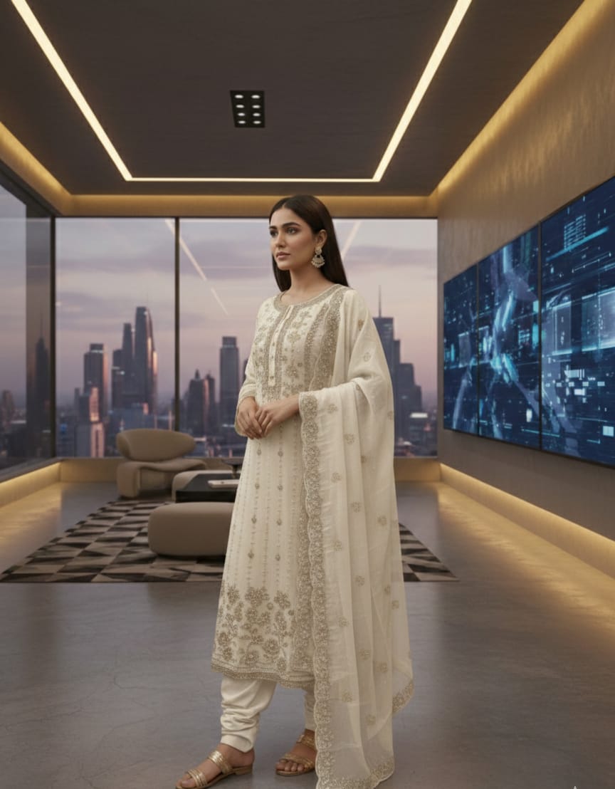 UNSTITCHED SALWAR SUIT FT 2662