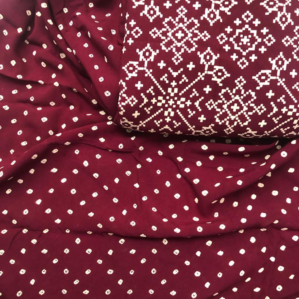 COTTON RAYON SAREE FT 2160