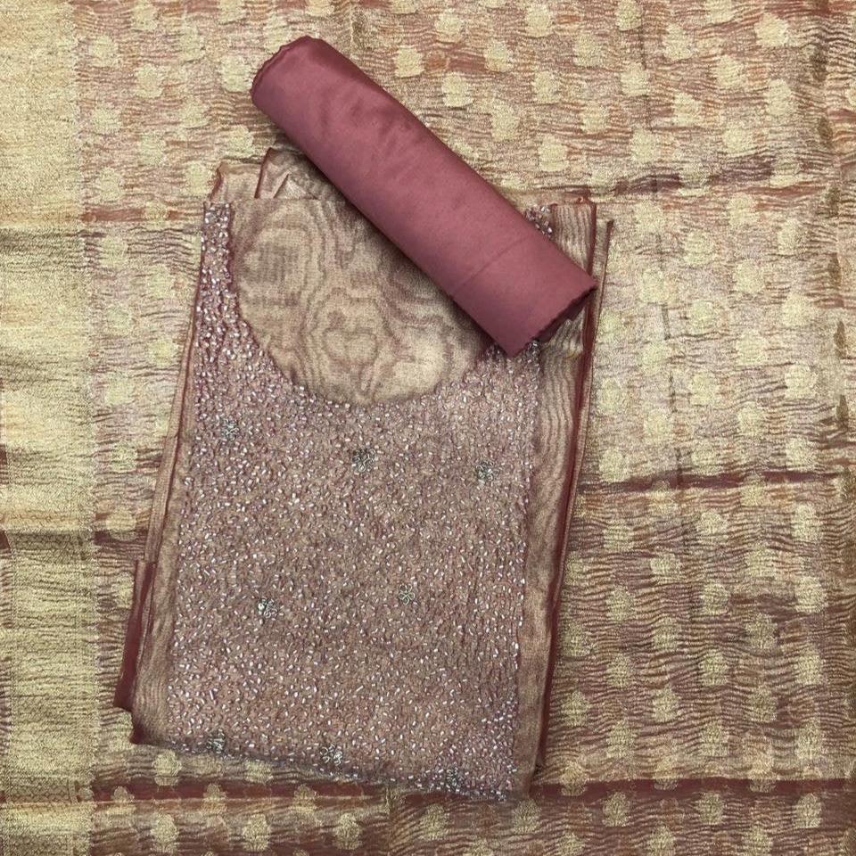TISSUE SILK SALWAR SUIT FT 2042