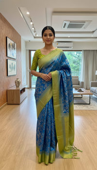 SEMI KATAN SAREE FT 2613