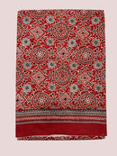 AJRAKH PRINT SAREE 201