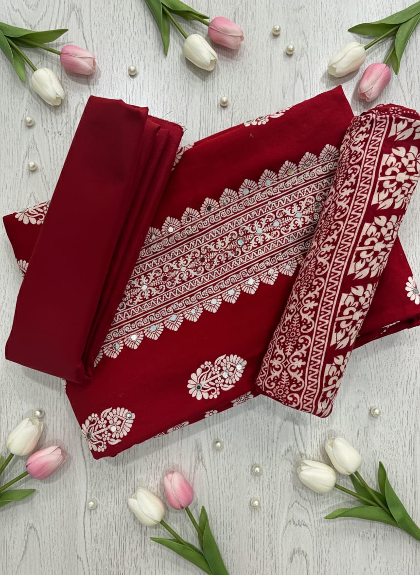 UNSTITCHED SALWAR SUIT FT 2646