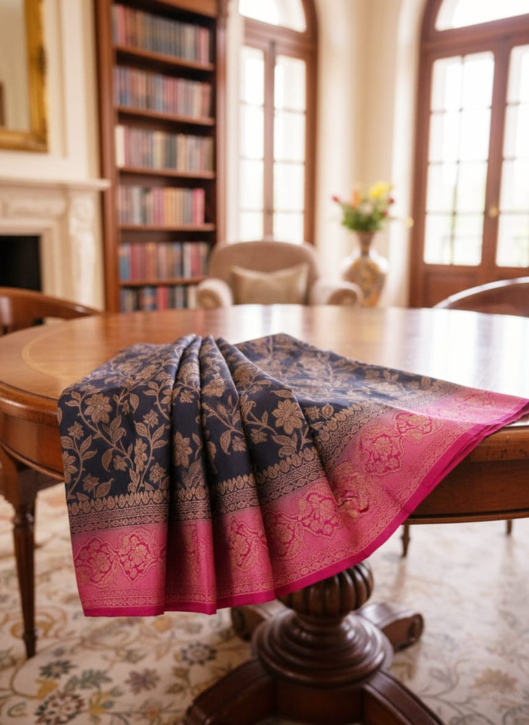 SEMI KATAN SAREE FT 2613