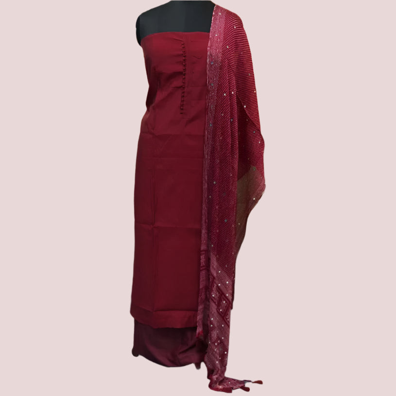 COTTON SILK SALWAR SUIT FT 2112