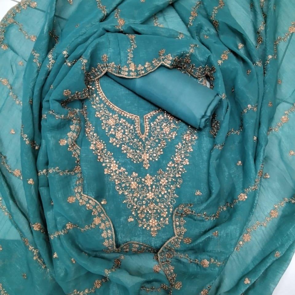 SHIMMER GEORGETTE SALWAR SET FT 1093