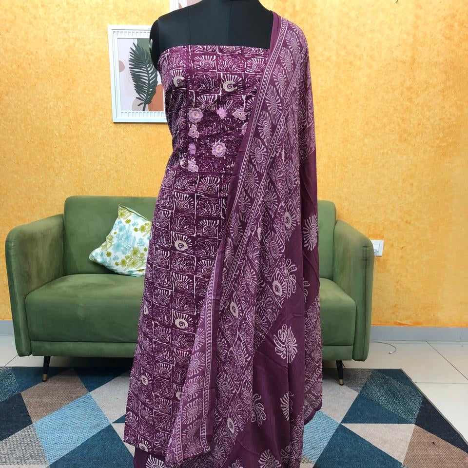 COTTON SALWAR SUIT FT 2132
