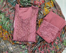 SCHIFFLI GEORGETTE CHURIDAR SET FT 1202