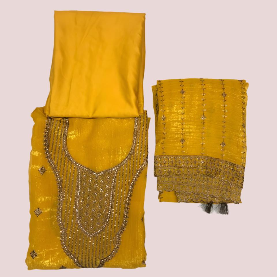 TISSUE SALWAR SET FT 2024