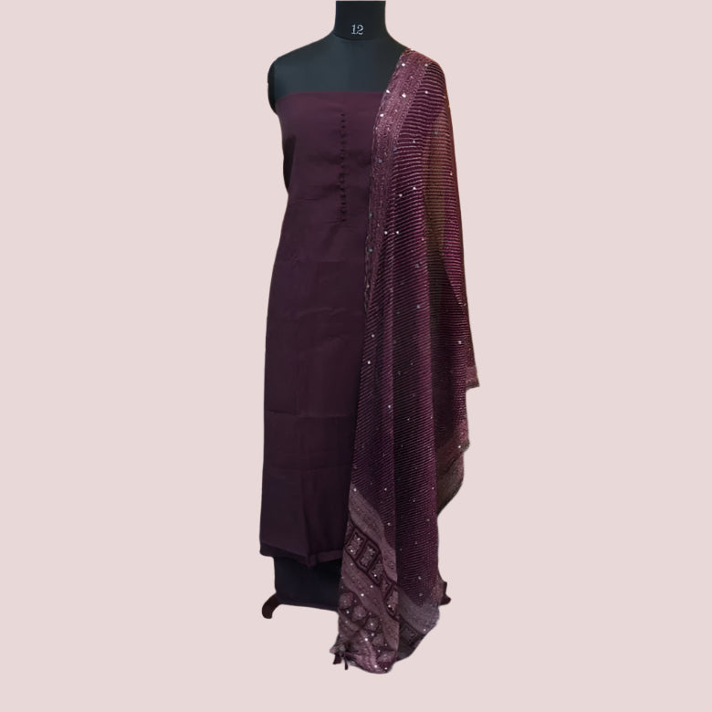 COTTON SILK SALWAR SUIT FT 2112