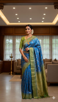 SEMI KATAN SAREE FT 2613