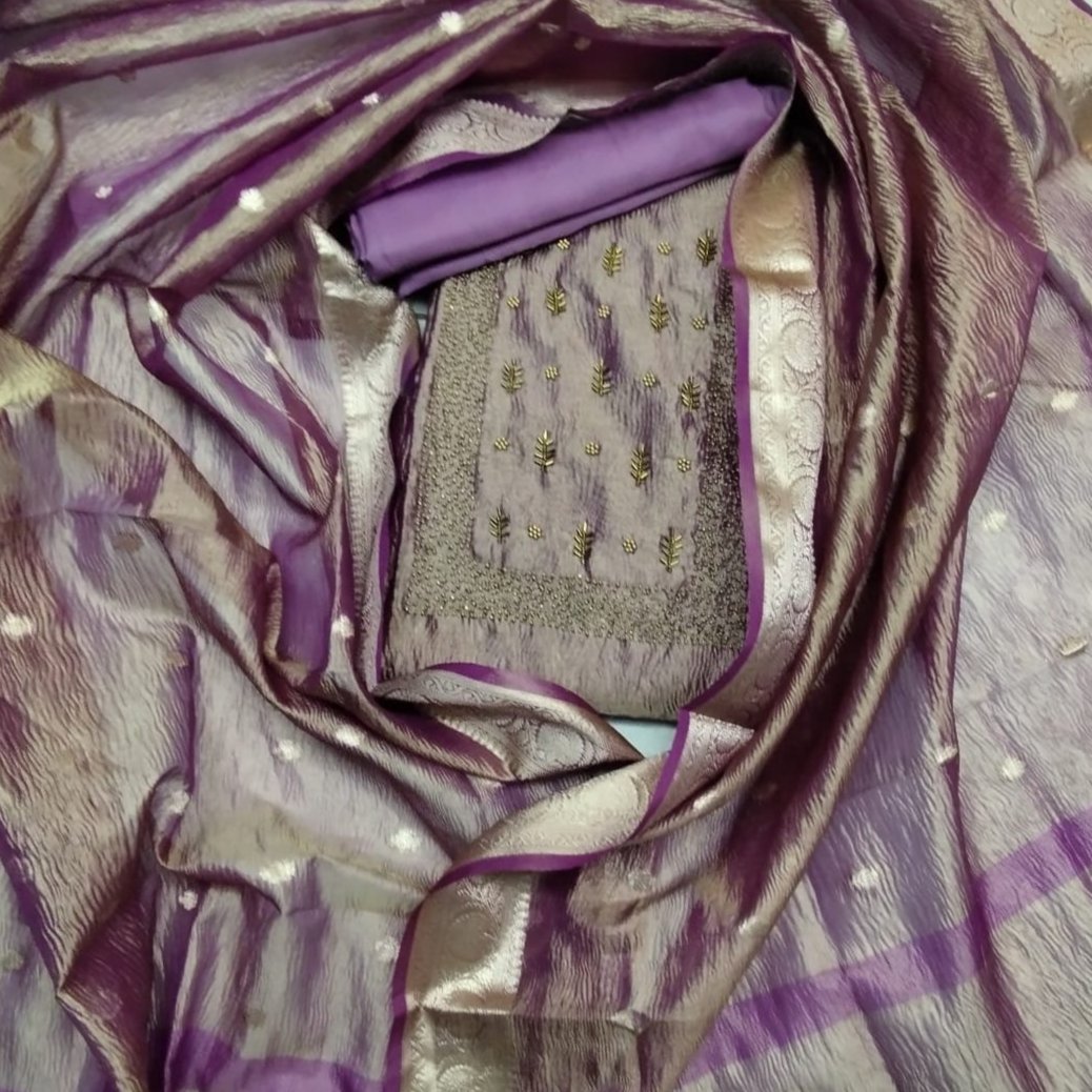 TISSUE SILK SALWAR SUIT FT 2040
