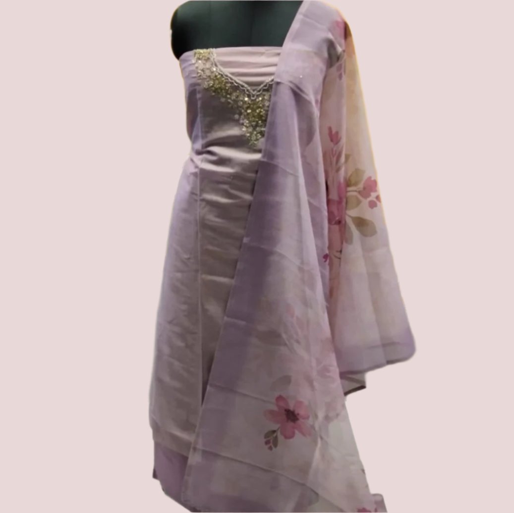 TISSUE SILK SALWAR SUIT FT 1206