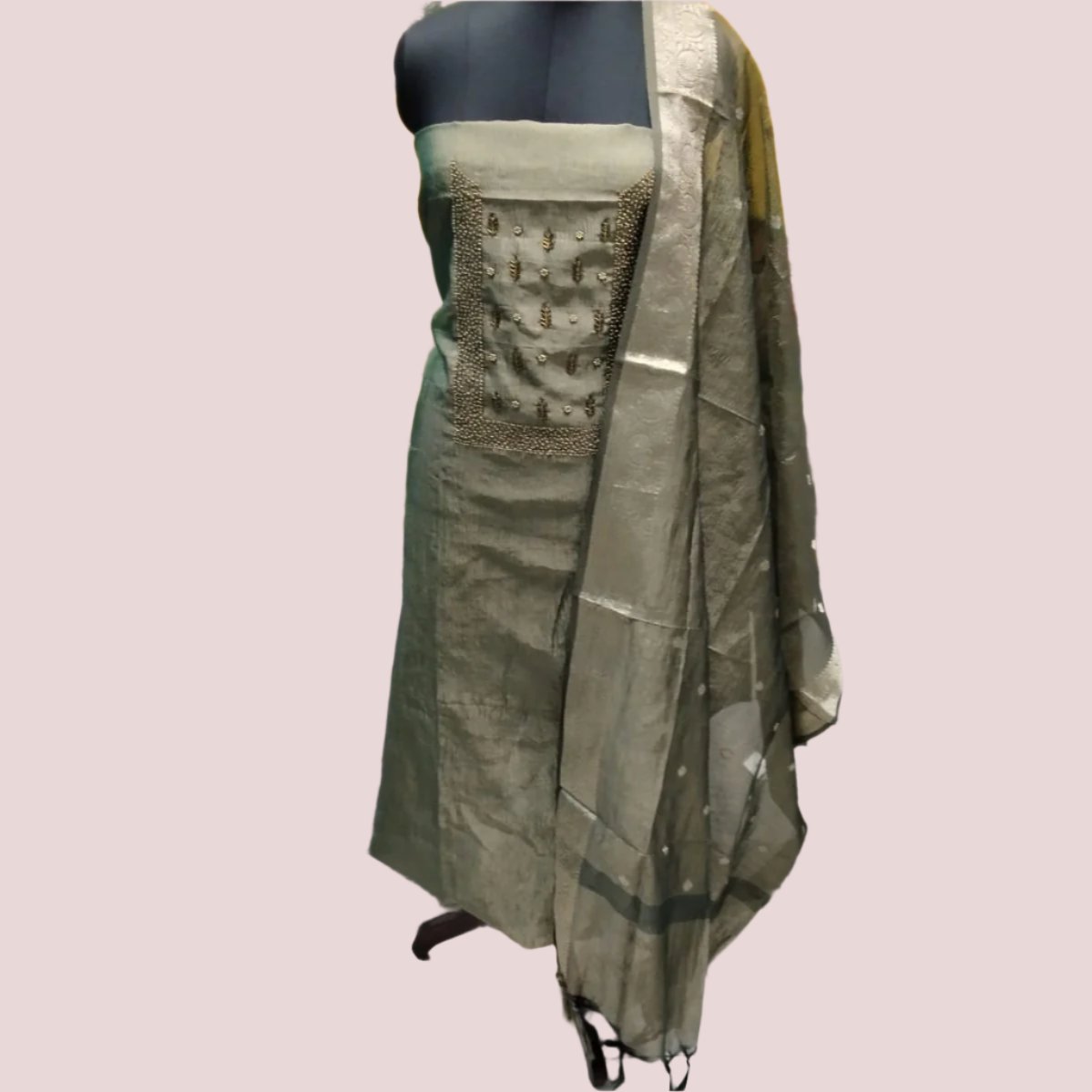 TISSUE SILK SALWAR SUIT FT 2040